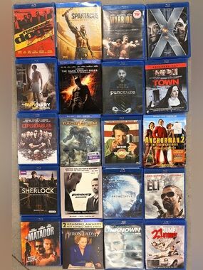 18 Blu-ray Movie Lot Action Comedy Drama Sci-Fi